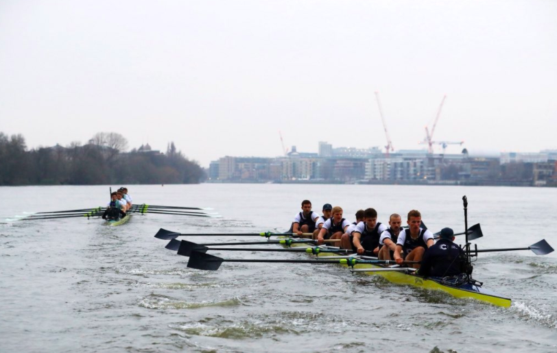 Cambridge win the Men's Boat Race - Cherwell