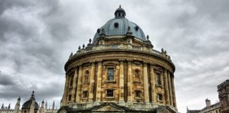 A photo of the Radcliffe Camera.