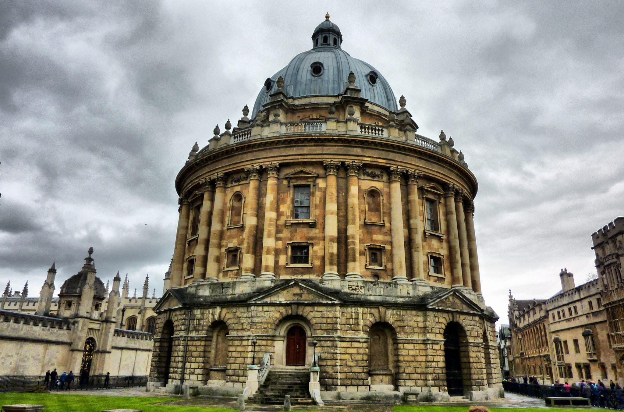A photo of the Radcliffe Camera.