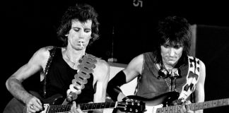 rolling stones - keith richards and ron wood
