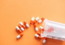 image of orange pills