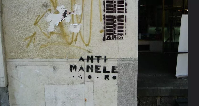 alt= Anti manele graffiti