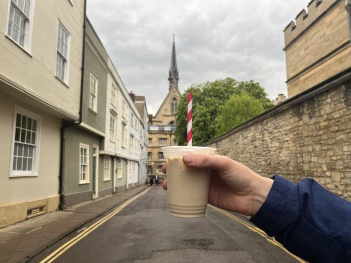 iced latte on ship street