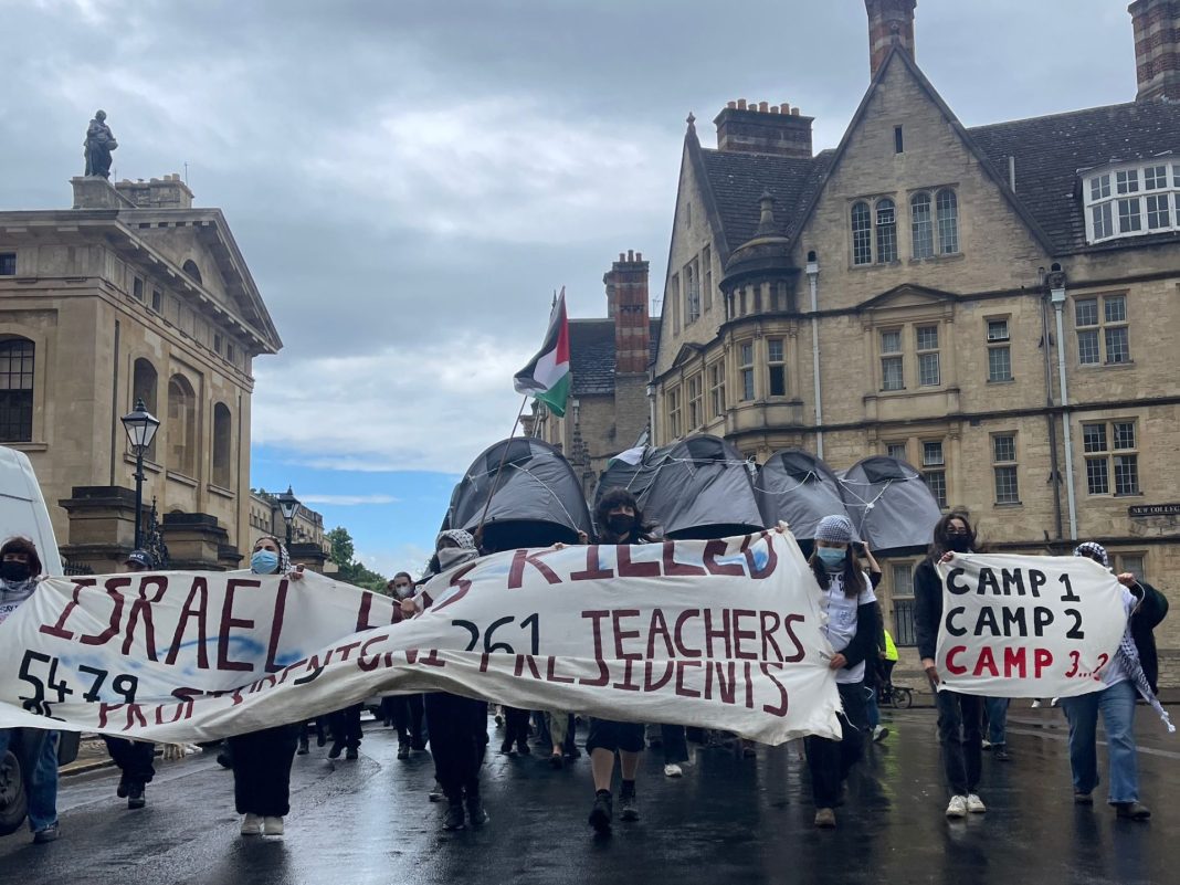 Protest in Oxford