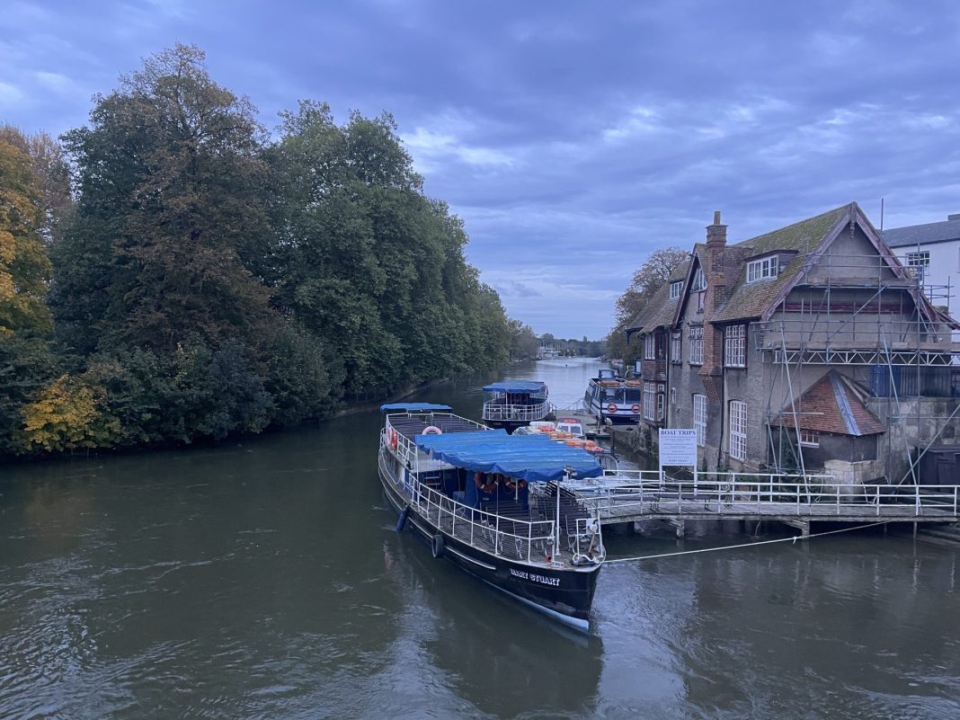 View of River Isis, a section of the Thames