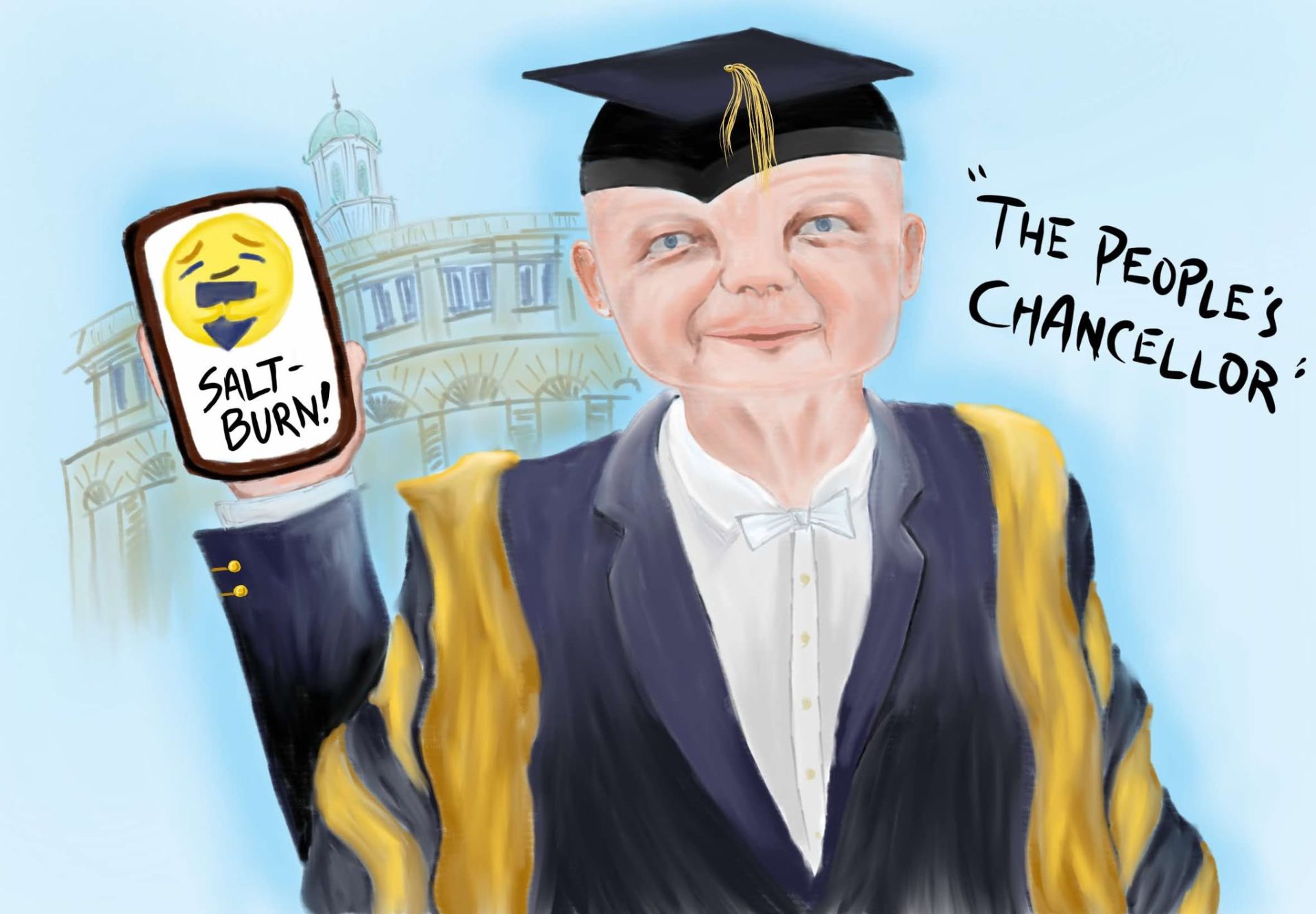 Cartoon: 'The people's Chancellor' - Cherwell