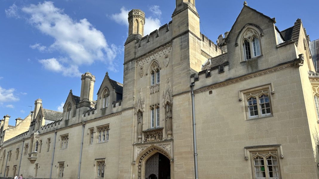 Merton College submitted a plan for refurbishment