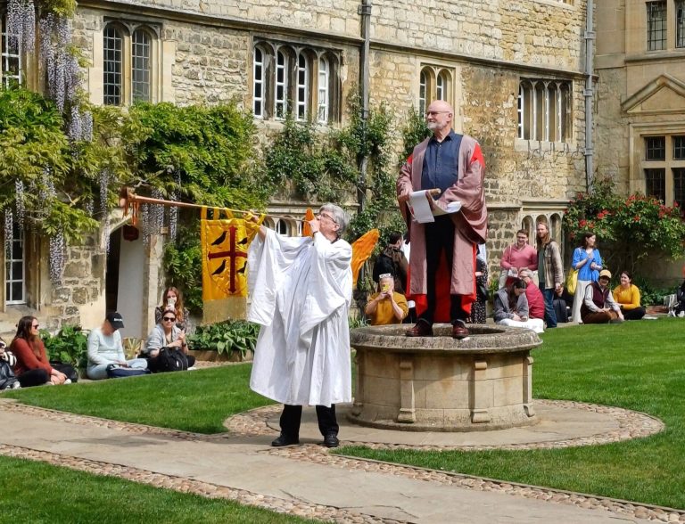 Review: Medieval Mystery Play Cycle – ‘Comedy, choirs and inflatable hammers’