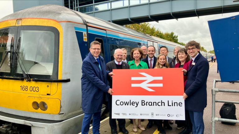 Cowley Branch Line to reopen, reducing travel time to London