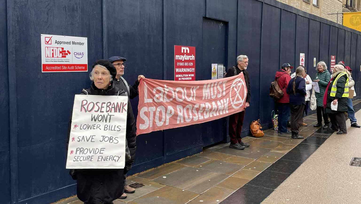 Climate activists stage Cornmarket protest against North Sea oilfield