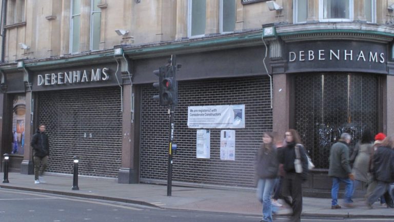 Derelict Debenhams store to be turned into innovative laboratory space