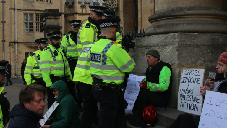 Arrests made at Defend Our Juries protest