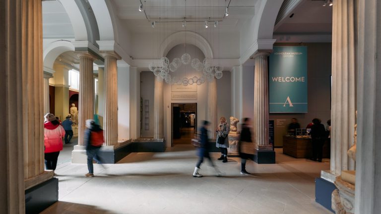 Ashmolean Museum attracts over one million annual visitors for first time in 16 years
