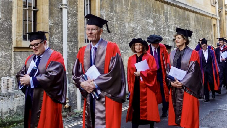 Hague awards eight recipients with honorary degrees at special ceremony