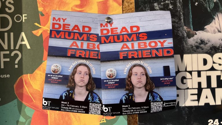 Irreverent, laugh-out-loud funny: ‘My Dead Mum’s AI Boyfriend’