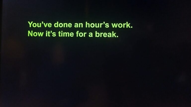All in a day’s Work.txt: Metatheatre’s extremes