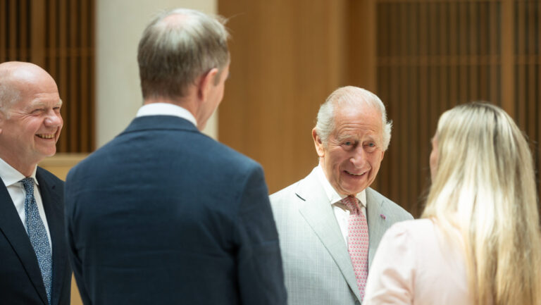 King Charles III inaugurates the Schwarzman Centre 